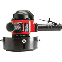 Chicago Pneumatic - 6" Wheel Diam, 6,000 RPM, Pneumatic Angle & Disc Grinder - 5/8-11 Spindle, 70 CFM, Side Exhaust - Industrial Tool & Supply