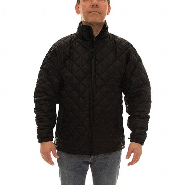 Tingley - Size 3XL Jacket - Black, Polyester, Zipper Closure, 56 to 58" Chest - Industrial Tool & Supply