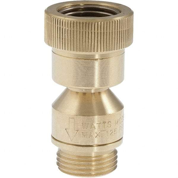 Watts - Vacuum-Breaker Valves Type: Dual Check Material: Lead Free Brass - Industrial Tool & Supply
