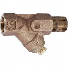 Watts - 2" Fit, Strainer - Brass - Industrial Tool & Supply