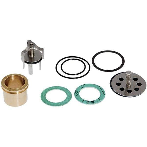 Watts - 1/2 to 3/4" Fit, Dual Check Valve Repair Kit - Brass, Stainless Steel, Rubber - Industrial Tool & Supply