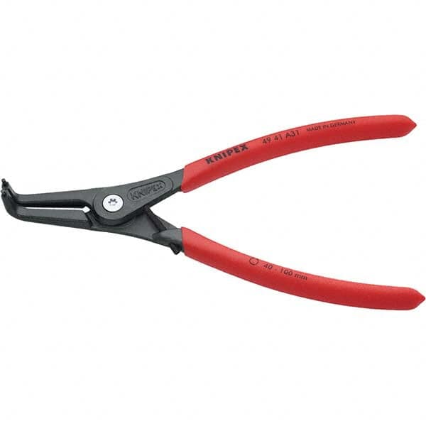 Knipex - Retaining Ring Pliers Type: External Ring Size: 1-37/64" - 3-15/16" - Industrial Tool & Supply