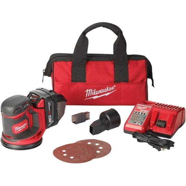 Milwaukee Tool - Electric Orbital Sanders Sander Type: Cordless Random Orbital Random Orbit: Yes - Industrial Tool & Supply