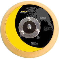 Mirka - 5" Diam Adhesive/PSA Disc Backing Pad - Medium Density, 12,000 RPM - Industrial Tool & Supply