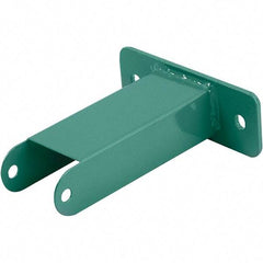 Steel King - 4" Wide, 1 High, Open Shelving Accessory/Component - Steel, Galvanized Finish, 8" Long, Use with Pallet Racks - Industrial Tool & Supply