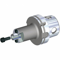 Kennametal - KM4X63 Modular Connection 40mm Pilot Diam Shell Mill Holder - 60mm Flange to Nose End Projection, 83mm Nose Diam - Exact Industrial Supply