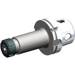 Kennametal - 1mm to 10mm Capacity, 60mm Projection, Modular Connection, ER16 Collet Chuck - 91.95mm OAL, 63mm Shank Diam - Exact Industrial Supply