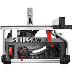 Skilsaw - 10" Blade Diam, Table Saw - 5,300 RPM, 13-13/32" Table Depth x 20" Table Width, 120 Volts, 15 Amps, 5/8" Arbor - Industrial Tool & Supply