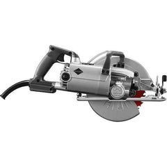 Skilsaw - 15 Amps, 8-1/4" Blade Diam, 4,700 RPM, Electric Circular Saw - 120 Volts, 8' Cord Length, 7/8" Arbor Hole, Left Blade - Industrial Tool & Supply