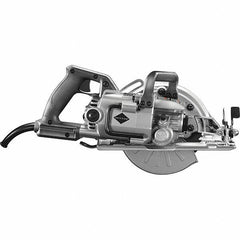 Skilsaw - 15 Amps, 7-1/4" Blade Diam, 5,300 RPM, Electric Circular Saw - 120 Volts, 8' Cord Length, 7/8" Arbor Hole, Left Blade - Industrial Tool & Supply