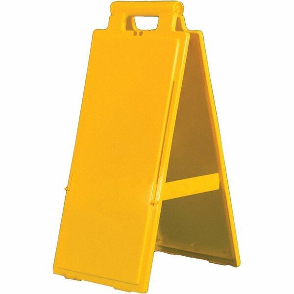 PRO-SAFE - Cone & A Frame Floor Signs Shape: A-Frame Type: Restroom, Janitorial & Housekeeping - Industrial Tool & Supply