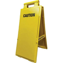 PRO-SAFE - Cone & A Frame Floor Signs Shape: A-Frame Type: Restroom, Janitorial & Housekeeping - Industrial Tool & Supply