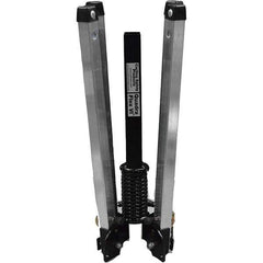 PRO-SAFE - 1-1/2' High, Traffic Sign Mounting Hardware - Aluminum, Compatible with 66" High x 48" Wide Signs, Silver - Industrial Tool & Supply