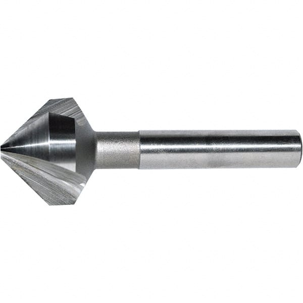 Keo - 3/4" Head Diam, 3/8" Shank Diam, 3 Flute 90° Cobalt Countersink - Industrial Tool & Supply