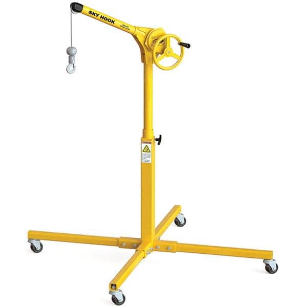 Sky Hook - 500 Lb Steel Lifting Hook Crane - Industrial Tool & Supply