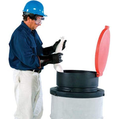UltraTech - 11" High x 24-1/2" Diam, Polyethylene, Open Head Funnel - 5 Gal Drum/Pail Capacity - Industrial Tool & Supply