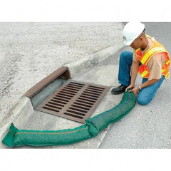 UltraTech - 750' Long" x 11" Wide Gravel Bag - Green Geotextile, For Stormwater - Industrial Tool & Supply
