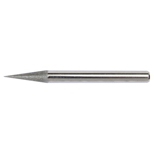 1/8″ × 3″ Electroplated Diamond Hone-150 Grit; 12 Degree Included Angle - Industrial Tool & Supply