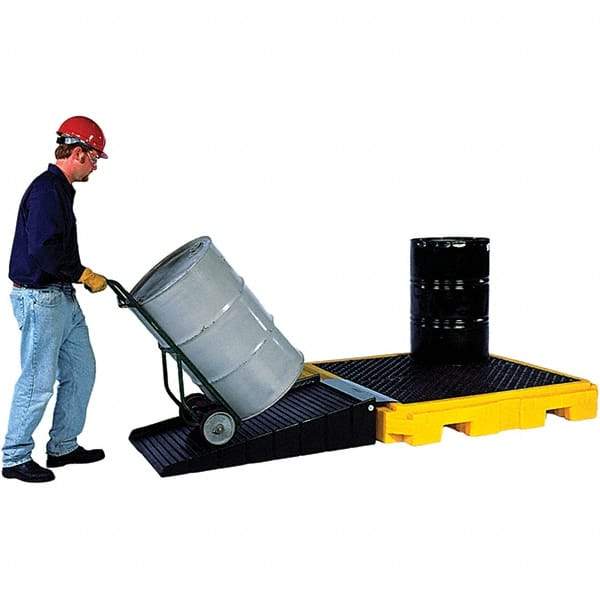 UltraTech - Ramps for Spill Containment Height (Inch): 8-51/64 Length (Inch): 55-1/2 - Industrial Tool & Supply