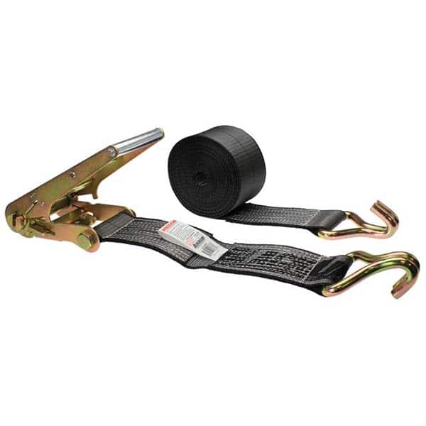 US Cargo Control - Slings & Tiedowns (Load-Rated) Type: Ratchet Tie Down Width (Inch): 4 - Industrial Tool & Supply