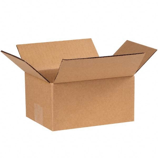 Made in USA - Pack of (25) 6" Wide x 8" Long x 4" High Moving Boxes - Industrial Tool & Supply