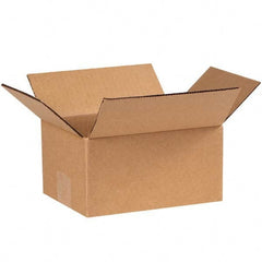 Made in USA - Pack of (25) 6" Wide x 8" Long x 4" High Moving Boxes - Industrial Tool & Supply