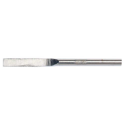 0.020″ × 1/8″ Electroplated Diamond File Flat 100 Grit 5/8″ Diamond - Industrial Tool & Supply