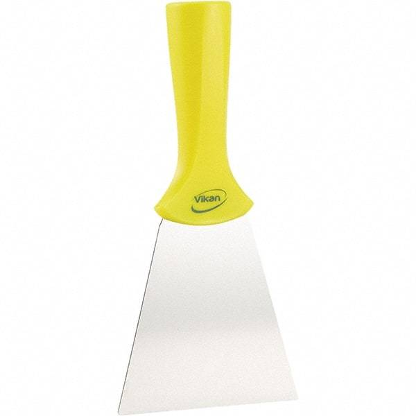 Vikan - Scrapers & Scraper Sets Blade Style: Straight Flexibility: Stiff - Industrial Tool & Supply