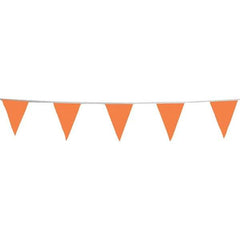 PRO-SAFE - Pennants Color: Orange Overall Length (Feet): 100.00 - Industrial Tool & Supply