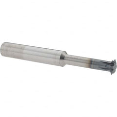 Accupro - 1/2° 1/2" Cut Diam, 0.109" Cut Width, 1/2" Shank, Solid Carbide Double-Angle Cutter - Industrial Tool & Supply