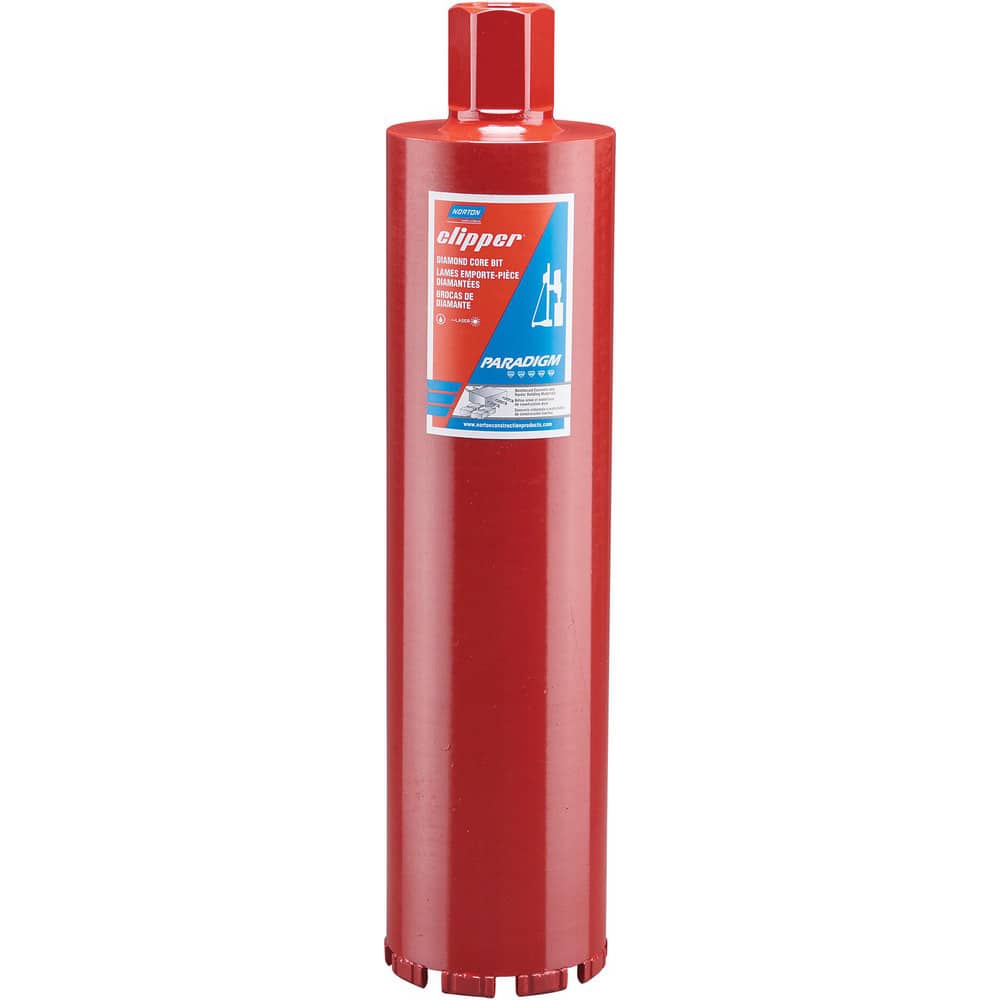 Core Bits; Drill Bit Diameter: 6 in; Maximum Drilling Depth (Inch): 13 in; Wet/Dry: Wet; Series: Clipper Paradigm; Tool Performance: General Purpose; Primary Workpiece Material: Concrete; Body Material: Alloy Steel; Cutting Edge Style: Segmented