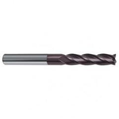 3/4 Dia. x 6 Overall Length 4-Flute Square End Solid Carbide SE End Mill-Round Shank-Center Cut-Firex - Industrial Tool & Supply
