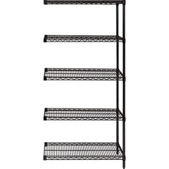 Quantum Storage - 36" Wide, 63 High, Open Shelving Accessory/Component - Use with #1630 Built-In Combination Lock - Industrial Tool & Supply