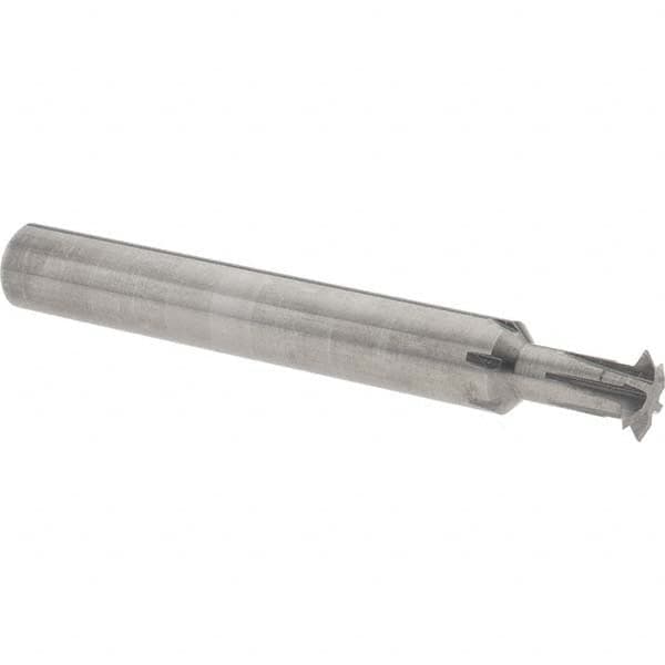 Accupro - 5/16° 5/16" Cut Diam, 0.072" Cut Width, 5/16" Shank, Solid Carbide Double-Angle Cutter - Industrial Tool & Supply