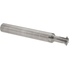 Accupro - 5/16° 5/16" Cut Diam, 0.072" Cut Width, 5/16" Shank, Solid Carbide Double-Angle Cutter - Industrial Tool & Supply