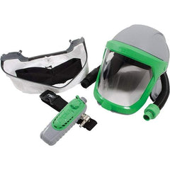 RPB - Size Universal, Adjustable Ratchet Suspension SAR System - Hard Hat Headgear, Face Shield (Anti-Fog), Use for Painting - Industrial Tool & Supply