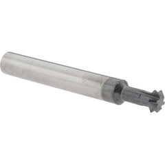 Accupro - 5/16° 5/16" Cut Diam, 1/8" Cut Width, 5/16" Shank, Solid Carbide Double-Angle Cutter - Industrial Tool & Supply