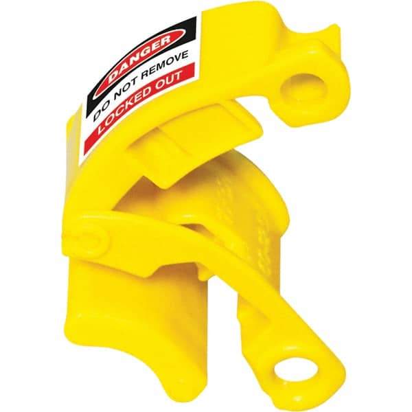 NMC - Plastic Plug Lockout - 1 Padlock, 1 Circuit, English - Industrial Tool & Supply