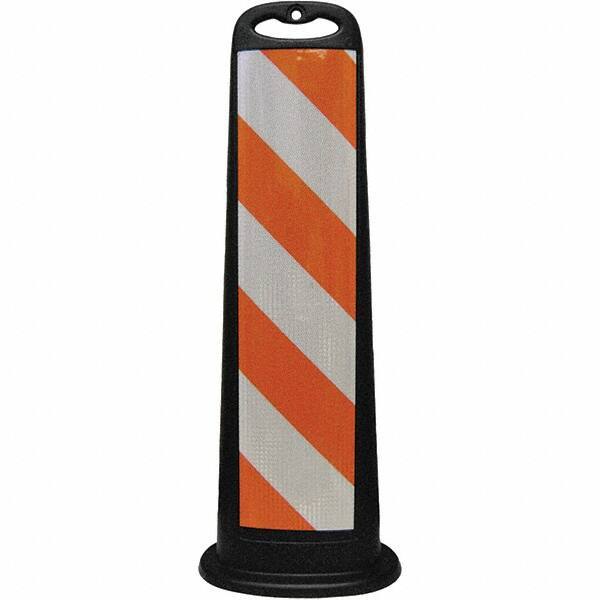 PRO-SAFE - Traffic Barrels, Delineators & Posts Type: Vertical Panel Material: Polyethylene - Industrial Tool & Supply