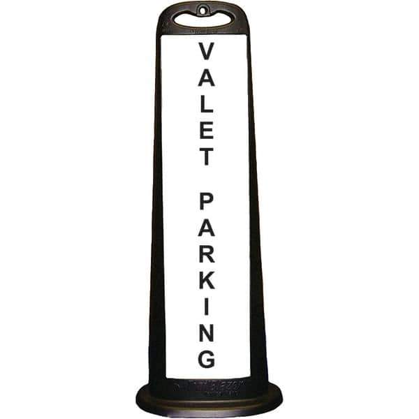 PRO-SAFE - Traffic Barrels, Delineators & Posts Type: Vertical Panel Material: Polyethylene - Industrial Tool & Supply
