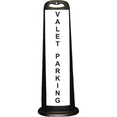 PRO-SAFE - Traffic Barrels, Delineators & Posts Type: Vertical Panel Material: Polyethylene - Industrial Tool & Supply