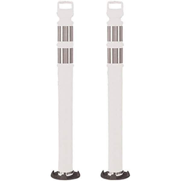 PRO-SAFE - Traffic Barrels, Delineators & Posts Type: Delineator Post Material: Polyethylene - Industrial Tool & Supply