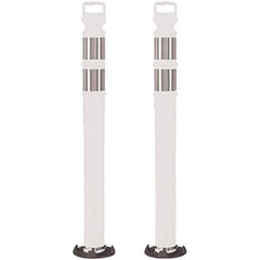 PRO-SAFE - Traffic Barrels, Delineators & Posts Type: Delineator Post Material: Polyethylene - Industrial Tool & Supply