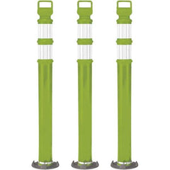 PRO-SAFE - Traffic Barrels, Delineators & Posts Type: Delineator Post Material: Polyethylene - Industrial Tool & Supply