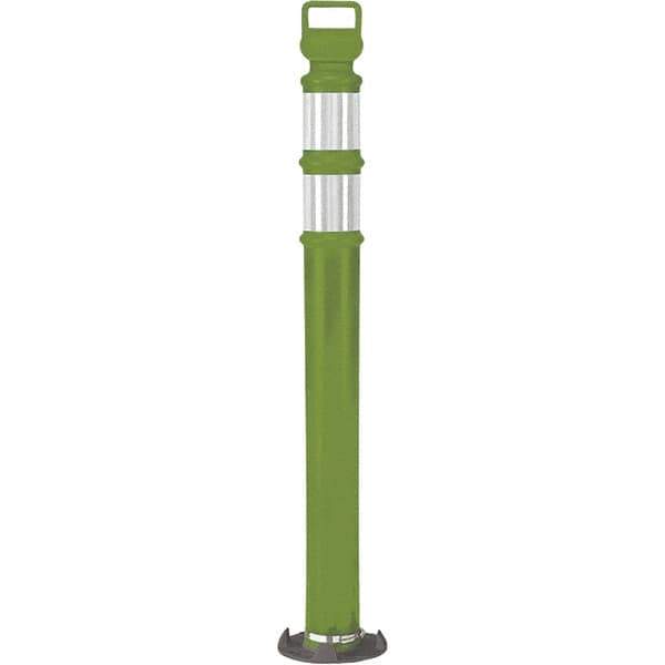 PRO-SAFE - Traffic Barrels, Delineators & Posts Type: Delineator Post Material: Polyethylene - Industrial Tool & Supply