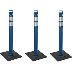 PRO-SAFE - Traffic Barrels, Delineators & Posts Type: Delineator Post Material: Polyethylene - Industrial Tool & Supply