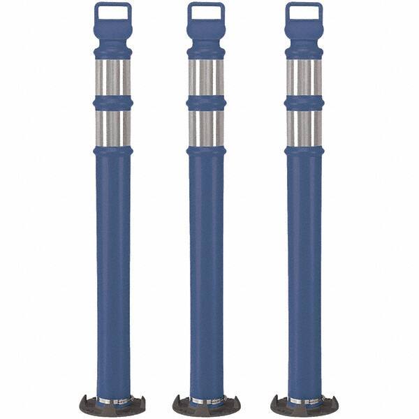 PRO-SAFE - Traffic Barrels, Delineators & Posts Type: Delineator Post Material: Polyethylene - Industrial Tool & Supply