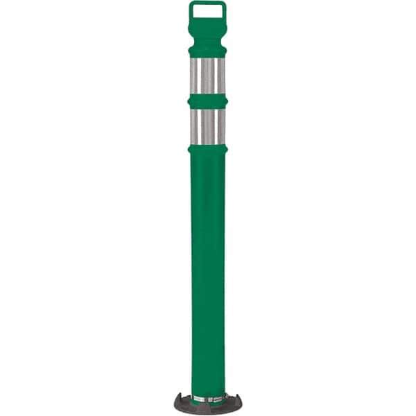 PRO-SAFE - Traffic Barrels, Delineators & Posts Type: Delineator Post Material: Polyethylene - Industrial Tool & Supply
