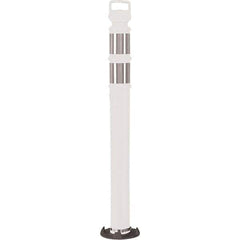 PRO-SAFE - Traffic Barrels, Delineators & Posts Type: Delineator Post Material: Polyethylene - Industrial Tool & Supply