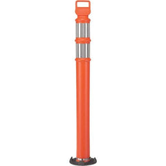 PRO-SAFE - Traffic Barrels, Delineators & Posts Type: Delineator Post Material: Polyethylene - Industrial Tool & Supply